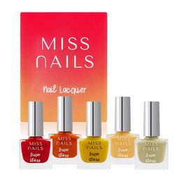 MISS NAILS Set Of 5 Toxic Free Super Gloss Nail Polish-20 ml-picture-11