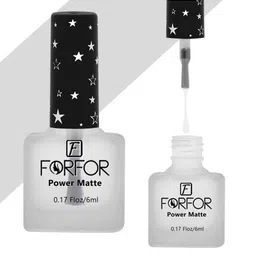FORFOR Set Of 6 Power Matte HD Colors Professional Nail Polishes-6 ml Each-49