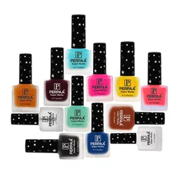 PERPAA Set of 12 Super Matte Quick-Dry & Long Lasting Matte Nail Polish 6ml each- Combo 35-1