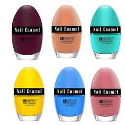 krayons Professional Set Of 6 High Shine Quick Dry Glossy Nail Paints - 5ml Each-image-72