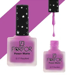 FORFOR Power Matte Set Of 12 Long Lasting  HD Colours Nail Polishes-6ml Each-Combo No. 13-20