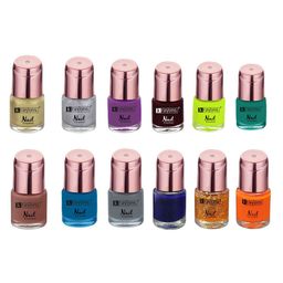 krayons Set of 12 Long-Lasting & Chip-Resistant Nail Enamels 8 ml Each-49