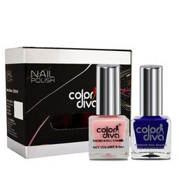Adbeni Set Of 2 Premium Love Ocean Nail Enamel 9.5ml Each - Blue & Baby Pink-33