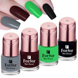 FORFOR Set of 4 Perfect Stay Rose Gold Glossy Long-Lasting Nail Polishes - 6ml each-33