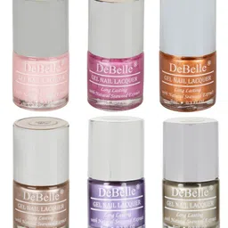 DeBelle Set Of 6 Gel Nail Polish- 8 ml Each-16