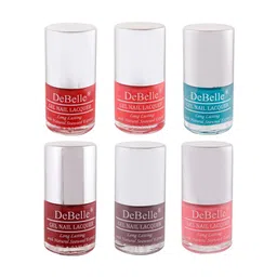 DeBelle Set of 6 Gel Nail Polish- 8 ml Each-44