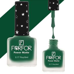 FORFOR Power Matte Set Of 12 Long Lasting  HD Colours Nail Polishes-6ml Each-Combo No. 33-11