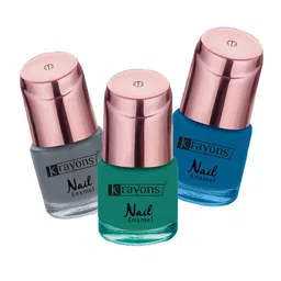 krayons Set of 3 Color Me Crazy Gel Long Lasting Nail Polish - 8 ml each-image-93