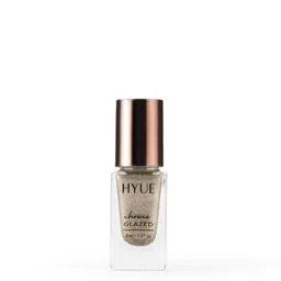 HYUE Chrome Glazed High Shine Nail Paint - 8ml - Icy Silver-image-11