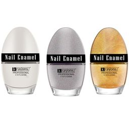 krayons Set Of 3 Professional Nail Paint - 5 ml Each - 47-76-77 image 4