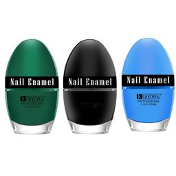 krayons Set of 3 Professional Long Lasting Glossy Nail Enamel 5 ml each - Shade 38-42-64 image 5