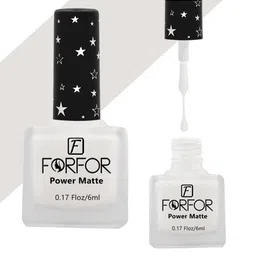 FORFOR Set Of 12 Power Matte HD Colors Long Lasting Nail Polishes 6ml Each - Combo No. 25 image 5