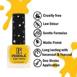 PERPAA Set of 12 Super Matte Quick-Dry & Long Lasting Matte Nail Polish 6ml each- Combo 32 image 2