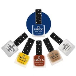 FORFOR Set Of 6 Power Matte Long-Lasting Nail Polish - 6ml Each-20