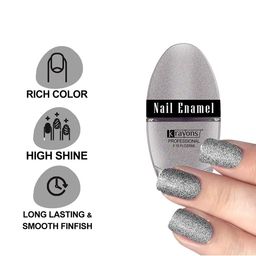 krayons Set of 3 High Shine Glossy Nail Enamel 5ml Each - Shade 42, 76, 77 image 4