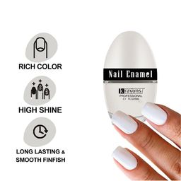 krayons Set of 3 High Shine Glossy Nail Enamel 5ml Each - Shade 10, 42, 47 image 2