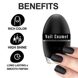 krayons Set of 3 High Shine Glossy Nail Enamel 5ml Each - Shade 23, 41, 42 image 4