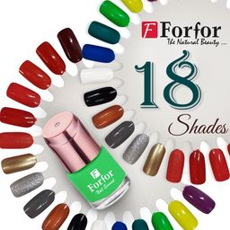 FORFOR Set of 4 Perfect Stay Glossy Nail Polish - 6 ml Each image 4