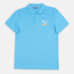 Puma Kids Blue Archive Graphic Youth Polo Tshirt-image-41