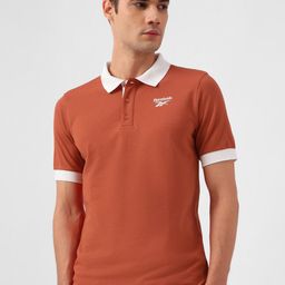 Reebok Slim-Fit Fnd Neo Cot Polo Collar T-Shirt-image-44