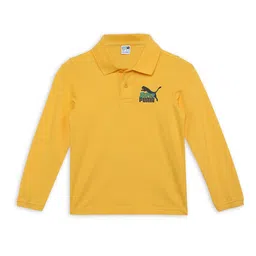 Puma Boys Super Graphic Polo Cotton Tshirt-image-4