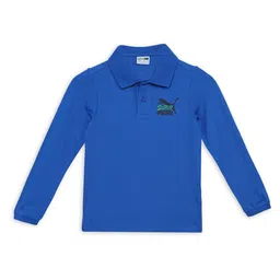 Puma Super Boys Graphic Printed Polo T-Shirts-picture-2