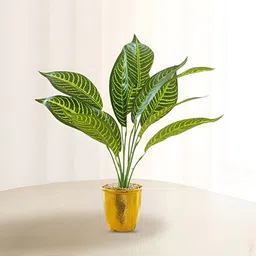 Ekhasa Green 1 Pieces Artificial Plant With Pot-image-6