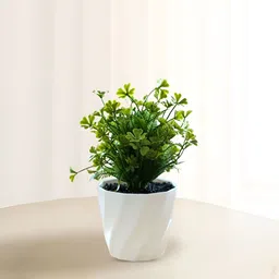 Ekhasa Green 1 Pieces Artificial Plant With Pot-image-57