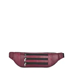 K London Textured Leather Waist Pouch-6