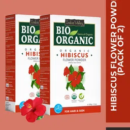Indus Valley Pack of 2 Bio Organic Hibiscus Powder-16