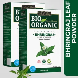 Indus Valley Pack of 2 Bio Organic Bhringraj Powder-14