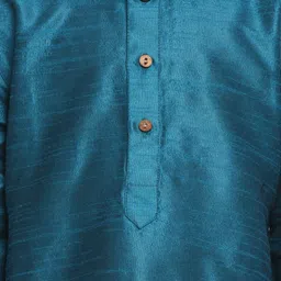 JBN Creation Boys Mandarin Collar Regular Kurta with Pyjamas image 5