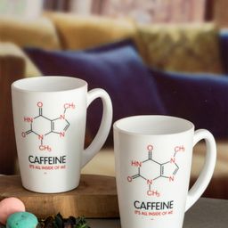 GOODHOMES Set of 6 Text or Slogans Printed Opalware Glossy Mugs-image-64
