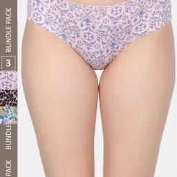 Amour Secret Pack Of 3 Printed Leak Proof Hipster Briefs-image-68