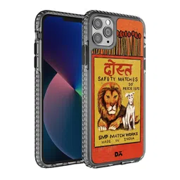 DailyObjects Yellow & Orange Dost Matchbox  iPhone 11 Pro Stride 2.0 Case Cover-42