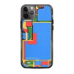 DailyObjects Geometric Printed Impact Resistant iPhone 11 Pro Back Case-3