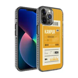 DailyObjects Yellow & White Kanpur City Tag Printed iPhone 12 Pro Back Case-picture-11