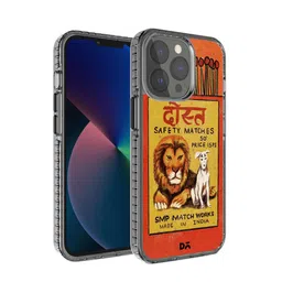 DailyObjects Orange & Red Dost Matchbox Stride 2.0 Printed iPhone 13 Pro Back Case-6