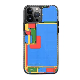 DailyObjects Geometric Printed Impact Resistant Stride 2.0 iPhone 14 Pro  Back Case-20