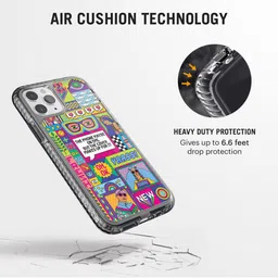DailyObjects Multi-Coloured Printed Phone on EMI  Stride 2.0 iPhone 11 Pro Phone Case image 3