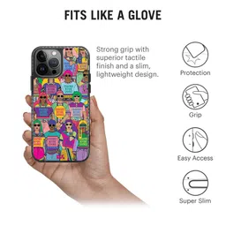 DailyObjects Cravings Before Savings Stride 2.0 iPhone 13 Pro Case Cover image 4