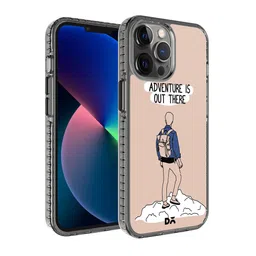 DailyObjects Transparent & Pink Printed iPhone 12 Pro Max Back Cover-29