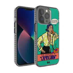 DailyObjects Green Capricorn Printed Stride 2.0  iPhone 13 Pro Max Max Back Case image 1