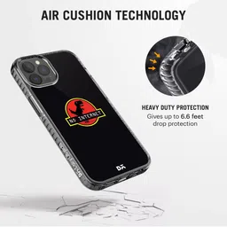 DailyObjects Black & Red Printed  iPhone 12 Pro Max Phone Case image 3
