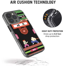 DailyObjects Kung Fu Klash Stride 2.0 iPhone 14 Pro Max Back Case image 3