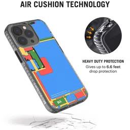 DailyObjects Geometric Printed Impact Resistant iPhone 15 Pro Max Mobile Case Cover image 4