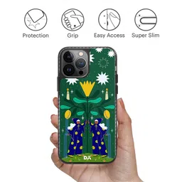 DailyObjects Abstract Printed Impact Resistant iPhone 14 Pro Max Back Case image 4