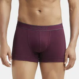 Jockey Men Super Combed Cotton Rib Solid Trunks with Stay Fresh Properties 1015-50