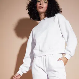 SASSAFRAS BASICS Round Neck Long Sleeves Oversized Fleece Pullover Sweatshirt-image-18