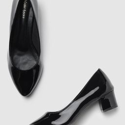 Marc Loire Pointed Toe Block Pumps image 1